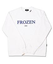 Respect Heavyweight Frozen Sweatshirt (White/Blue) White/L