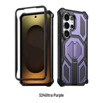 CAXITON Magnetic Kickstand Case for Samsung S24 Ultra