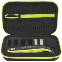 Shaver Storage Bag Case Compatible for Philips Norelco OneBlade Trimmer, Travel Box Organizer for QP2520 QP2525 QP2530 QP2570 QP2620 QP2630 Models