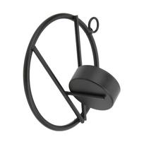 Easy To Clean Wall Hanging Candle Holder Sturdy Base Cup Round Candle Holder  Home Office Decor