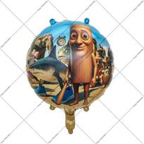 Italian Brainrot Children Birthday Party Decoration Balloons Tung Tungtung Sahur Telala Funny Shark Baby Shower Decorations Gift