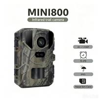 24MP 4K1080P Mini Trail Hunting Camera Wildlife Night Vision Wild Hunter Cam Mini800 Photo Trap Surveillance Tracking China Mainland