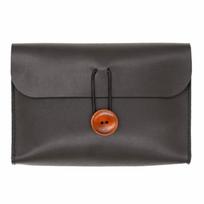 Faux Leather USB Data Cable Mouse Organizer Button Closure Makeup Bag  Daily ruda