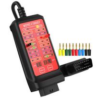 WOYO CAN Tester Vehicle Diagnosis On-Board Diagnostics OBD 16 Pin Break Out Box Detection CAN Bus Circuit Tester 12V 24V red