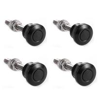 4Pcs Universal 22mm Car Push Button Bonnet Hood Pin Lock Clip Kit Quick Release Latch Engine Bonnets Auto Accessories HL-1001 juoda