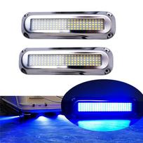 L09A-2PC Transom Light 120 LED Underwater Boat Lights LED Waterproof Speedboat Navigation Lighting Boat RVS Yacht Accessories kaip parodyta spalva