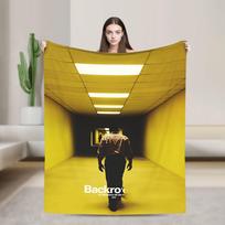 Warm Soft Blanket Picnic The Backrooms Level 0 Liminal Space Horror Throw Blanket Flannel Bedspread Comfortable Sofa Bed Cover Size: 75*100cm, Weight: 230 GSM