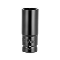 Efficient 1/2  Drive Deep Impact Socket Suitable for Optimals Performances 17mm
