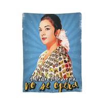 Lola Flores Pena Penita Penalty Blanket Fleece Multi-function Lightweight Thin Throw Blanket for Bed Travel Rug Piece Size: 75*100cm, Weight: 230 GSM