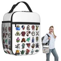 Terrarias All Boss Insulated Lunch Bag for Women Children Leakproof Food Boxes Thermal Lunch Box Tote One Size