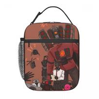Skibidi Toilet Anime Insulated Lunch Bag for Women Kids Portable Food Boxes Thermal Lunch Box Tote One Size