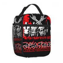 Bestselling Maximum The Hormone Japan Metal Light Luxury Lunch Carrier Kid Outdoor Class Food Tote Bag One Size