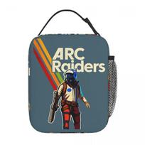 Sci Fi Game Arc Raiders Insulated Lunch Bag Large Reusable Cooler Bag Lunch Box Tote Office Outdoor Girl Boy One Size