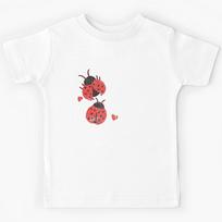 Lady Bugs Kids T-Shirt 140