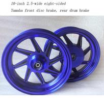 Motorcycle Modified Aluminum Alloy front disc brake, rear drum brake Fits Yamaha 100cc fuji jog90 B