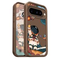 Happy Astronaut Phone Case For Google Pixel 10 9 9A 8 8A 7 7A Pro XL 4G 5G Staircase Soft Cover Google Pixel 7 Pro ruda