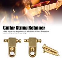 6PCS Metal Electric Guitar String Retainer String Trees For Electric Guitar  Guitar Part Upgrade auksas