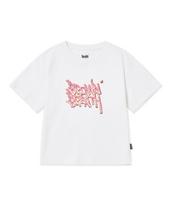 Brown Bless W Doughnut Tag Tee - White White/S