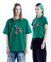 The Vinyl House Motorcycle Jump Tee Green (Vh2Dmut506A) Green/L