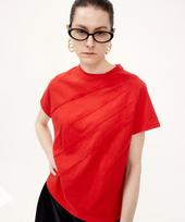 Kime Dart T-Shirt (Red) White