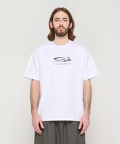 Cargo Bros Circle Logo Oversized Short Sleeve Tee (White) Xl