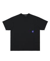 Upper Strop [Up9614] Reverse Double Pocket Short Sleeve T-Shirt Black L