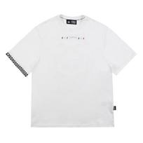 Monkey Flower Unisex Tropical Graphic Regular Fit Basic Short Sleeve T-Shirt / Mm1Wts04U White Free
