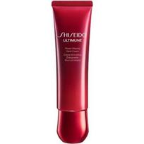 SHISEIDO Ultimune Power Rising Hand Cream 50g Care Creamy Texture Green Floral Scent Moisturizing