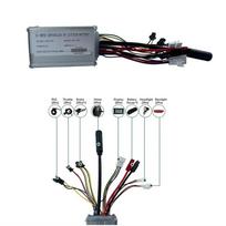 JN Ebike 36V 48V 15A 250W Controller With Double Light Wire SM Plug 6 Mosfet for Electric Bicycle 250W Motor