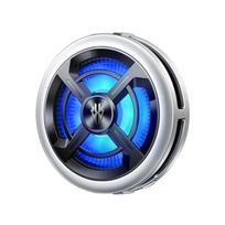 Nubia Redmagic Phone Cooler 6 Air Magnetic Cooling Fan RGB LED 15W Semiconductor Cooling for Gaming Phone Tablet Nubia Redmagic Phone Cooler 6 Air balta