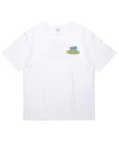 Maha Grid Flamingo Tee White(Mg2Cmmt520A) White/S