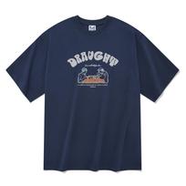 Radineo Chess Game Short Sleeve T-Shirt Navy L