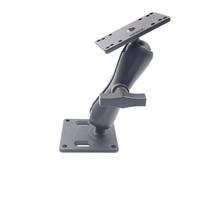 1.5  Ball Fish Finder Mount with Universal Mounting Plate with 38mm / C Size Ball Adapters for Humminbird Helix 7 juoda