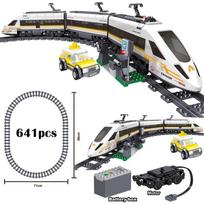 Qunlong 0307 Technic Series Traukinio Akumuliatorius Elektrinis Variklis Mini Figūrėlės Lavinančios statybinės kaladėlės Žaislai vaikams