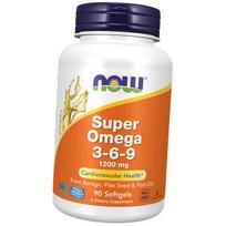 Omega 3 6 9, Super Omega 3-6-9, Now Foods 90 gelio dangtelių (67128023) 90softgels