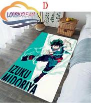 Komiksų „Mano herojų akademija“ kilimai Madingi 3D svetainės miegamojo didelio ploto minkšti kilimai Namų vaikų grindų kilimėlio dekoracija 60cm x 90cm
