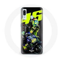 Coque pour Samsung Galaxy A40 Valentino Rossi motoGP 46 Pilote de vitesse