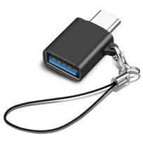 USB C į USB 3.2 10Gbps adapteris USB C kištukas į USB 3.2 moteriškas adapteris OTG adapterio plėtinio jungtis nešiojamam kompiuteriui juoda