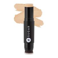 SUGAR Cosmetics Ace Of Face Foundation Stick with In-Built Brush | Lasts 24hrs | Full Coverage Foundation for Women | 12gm - 20 Galao