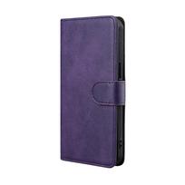 Business RFID Magnetic Wallet Phone Case For Motorola G Power 5G Moto G 5G Plus 2024 2023 Leather Flip Protect Cover Case Funda Moto G Power 2022 violetinė