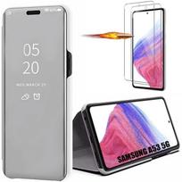 Protective case for Samsung Galaxy A53 5G - BOOLING - Mirror Effect Shockproof Silver sidabras