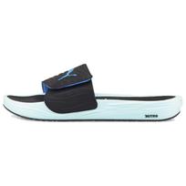 Puma Nitrocat V Patogūs guminio paduko šlepetės Vyriškos šlepetės Juodos Mėlynos 384263-01 40.5 black