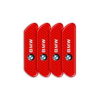4 vnt./kompl. Automobilio atspindinčios juostelės Įspėjamieji lipdukai Automobilio stilius BMW M Performance M2 M3 M5 320 325 E28 E30 E34 E36 E39 E46 E52 BMW raudona