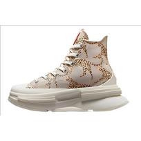 Converse  Run Star Legacy CX Platform High Animal Abstract Women Sneakers Tan String Cheeky-Coral A06820C 40.5 gray