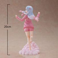 20CM Anime Izumi Sagiri figūrėlė Rožiniai pižamos Veiksmo figūrėlė PVC Kawaii mergaitės modelis Darbalaukio papuošalai Kolekcinės lėlės Žaislai Dovanos 20cm