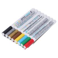 Painting Ceramic Marker Straight Hydraulic Front Press Nib DIY Making 8 Colors Without Baking Ceramic Art Pen