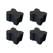 Rubber Coil Spring Boosters for 1  to 1.5  Coil Spring Lift Coil Spring Spacers