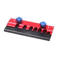 Miniature Etching Sheet Bender Tool Etching Modeling Bender For Hobbyists With Extended Clamps And Stable Metal Build red
