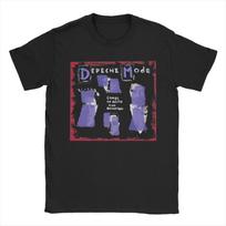 Awesome Depeche Cool Mode T-Shirts Men O Neck 100% Cotton T Shirts 2024 World Tour Short Sleeve Tee Shirt Adult Tops S