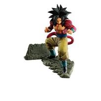 Banpresto Ichiban Kuji Dragon Ball Ultmate Evolution su Dokkan Battle Bendradarbiavimo Prizas 4-ojo Jubiliejaus Figūrėlė Super Saiyan 4 Son Goku auksas